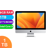 Apple iMac 2017 4K (i5 3.4Ghz, 8GB RAM, 1TB Fusion Drive, 21.5inc) - Refurbished (Excellent)