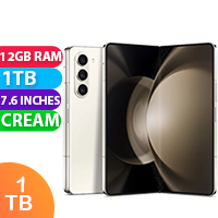 New Samsung Galaxy Z Fold 5 5G 12GB RAM 1TB Cream (1 YEAR AU WARRANTY + PRIORITY DELIVERY)