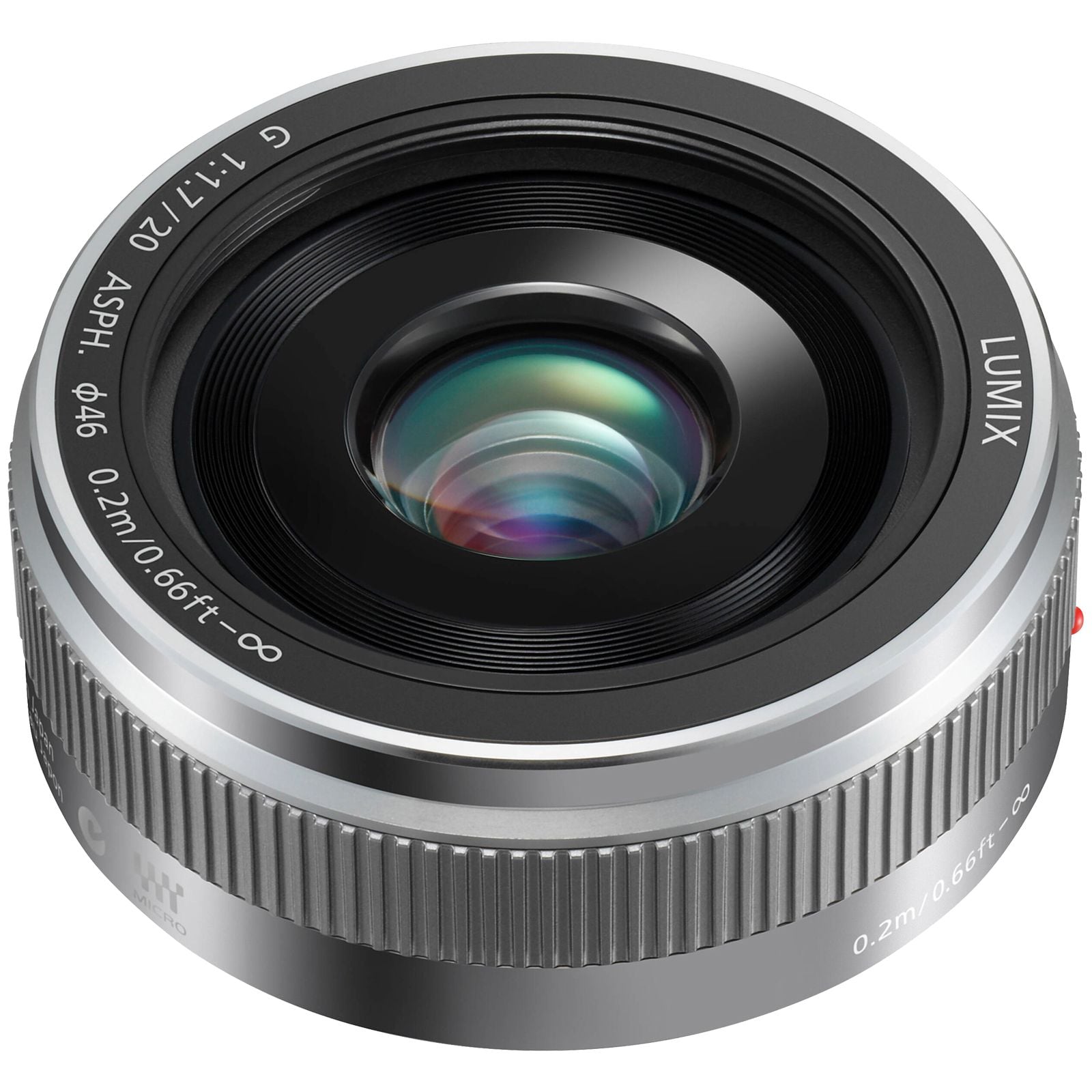 Panasonic Lumix G 20mm f/1.7 II ASPH. Lens (Silver) - Brand New