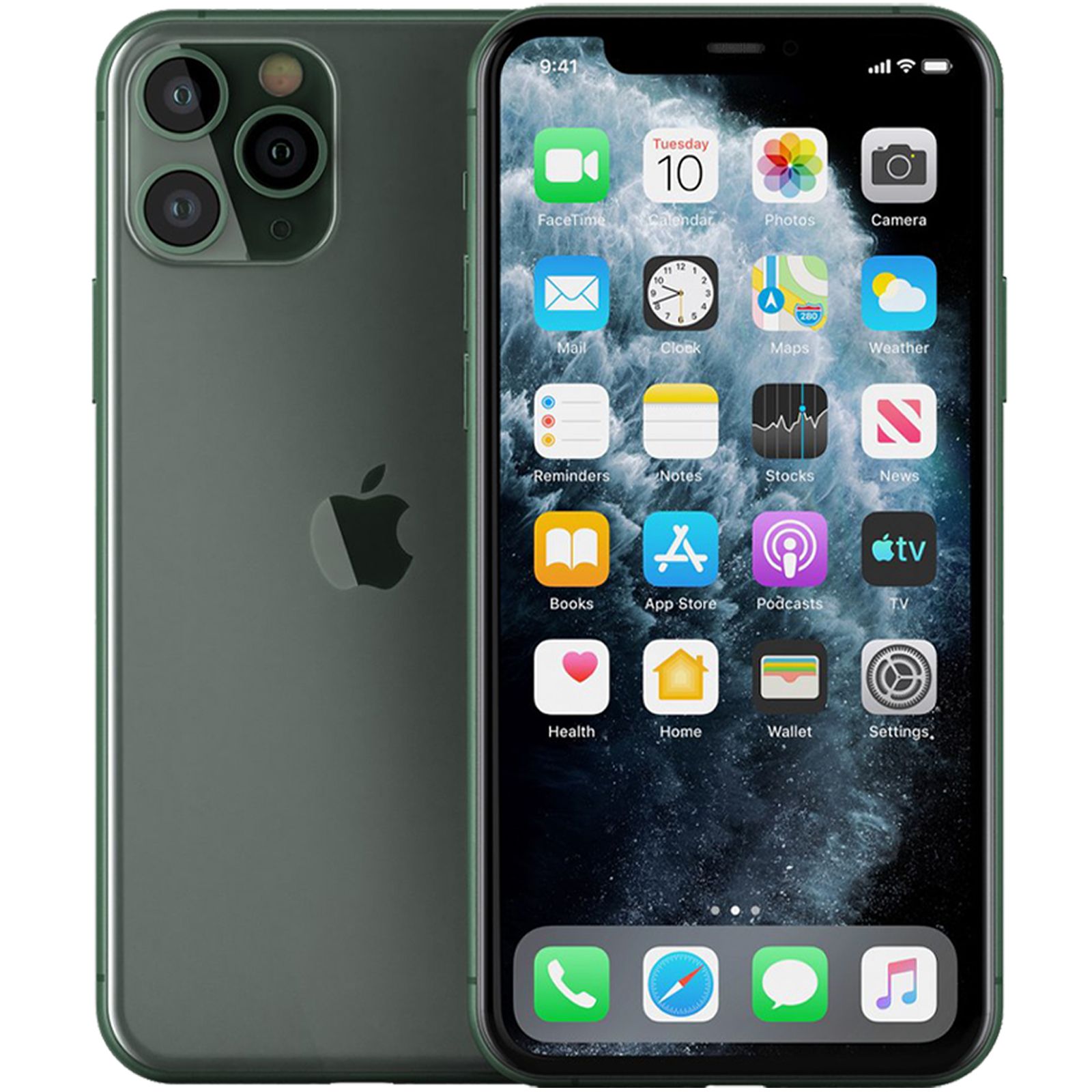 Apple iPhone 11 PRO (256GB, Green) - Excellent