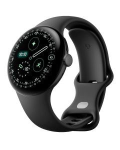 Google Pixel Watch Series 4 (45mm, Matte Black Aluminium Case/Obsidian Active Band) - Brand New