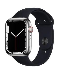 Apple Watch Series 7 Celular (45MM, Silver) - Excellent