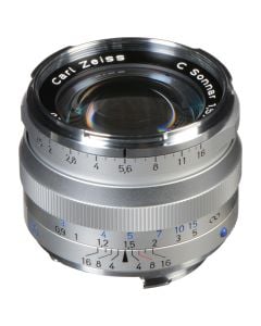 Carl ZEISS C Sonnar T* 50mm f/1.5 ZM Lens (Silver) - Brand New