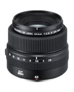 FUJIFILM FUJINON GF 63mm f/2.8 R WR Lens - Brand New