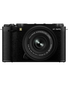 FUJIFILM X-M5 Mirrorless Camera with XC 15-45mm f/3.5-5.6 Lens (Black) - Brand New