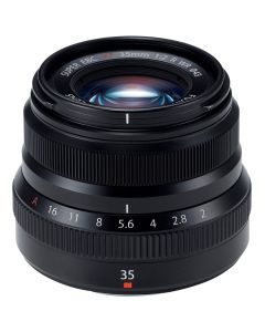 FUJIFILM FUJINON XF 35mm F2 R WR Lens Black - Brand New