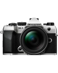 OM SYSTEM OM-5 II 12-45mm Lens Kit - Silver - Brand New