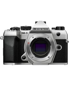 OM SYSTEM OM-5 II Mirrorless Camera Silver With Kit Box - Brand New