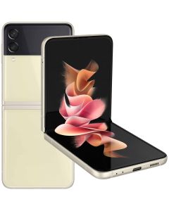 Samsung Galaxy Z Flip 3 5G (128GB, Cream) - Excellent