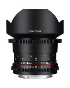 Samyang 14mm T3.1 VDSLRII Cine Lens for Sony E-Mount - Brand New