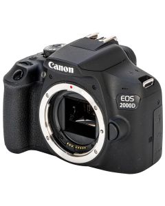 Canon EOS 2000D Body Digital SLR Camera Black - Brand New
