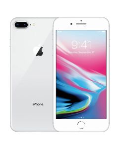 Apple iPhone 8+ Plus (256GB, Silver) - Excellent