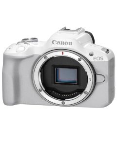 Canon EOS R50 Mirrorless Camera (White) With Kit Box - Brand New