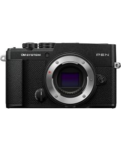 OM SYSTEM PEN Mirrorless Camera (Black) - Brand New