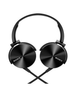 Sony MDR-XB450AP Extra Bass Headphone Black - Brand New